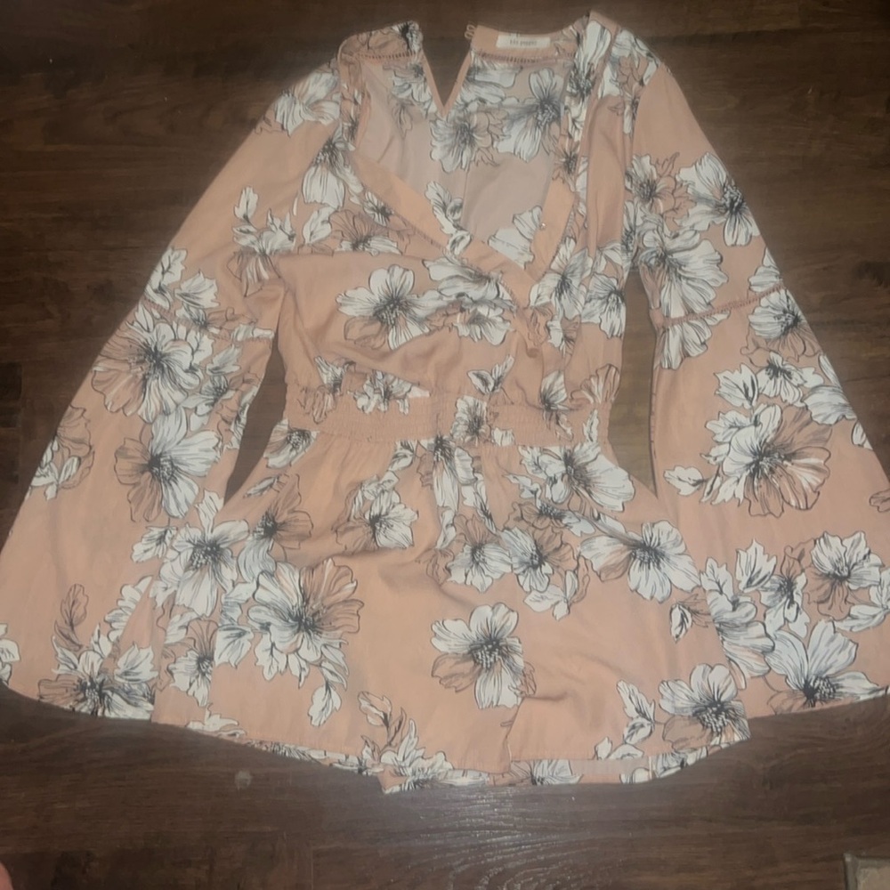 Blu pepper romper